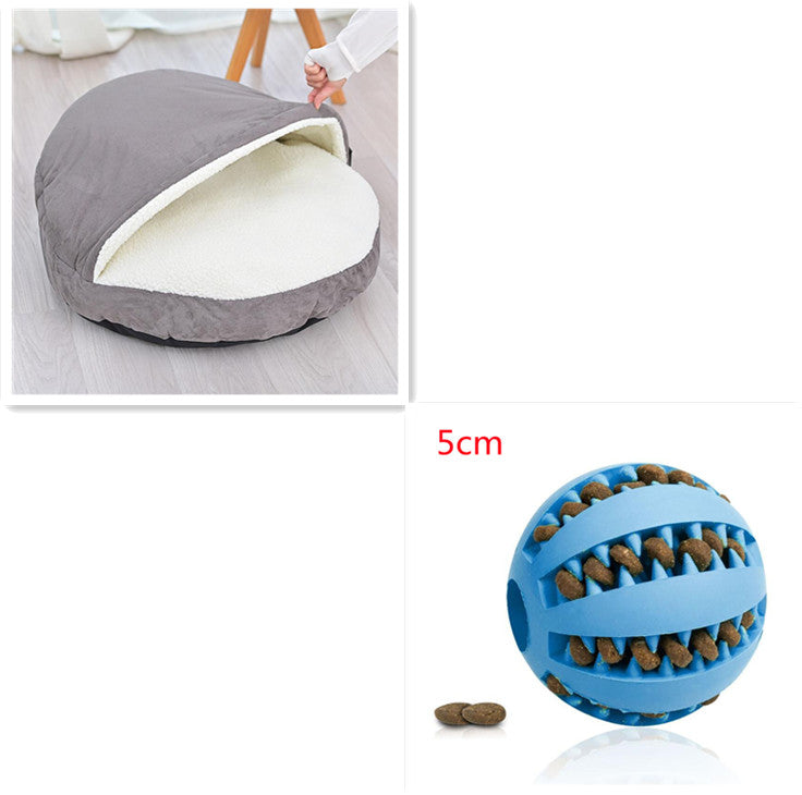 Abnehmbares und waschbares Haustiernest für Wärme und Geborgenheit